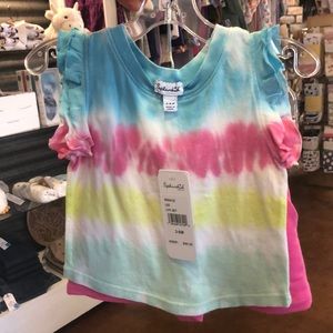 Splendid tie dye two-piece outfit